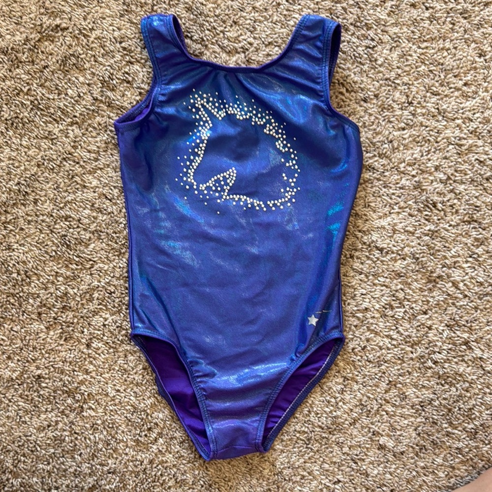 Destira Purple Unicorn Leotard